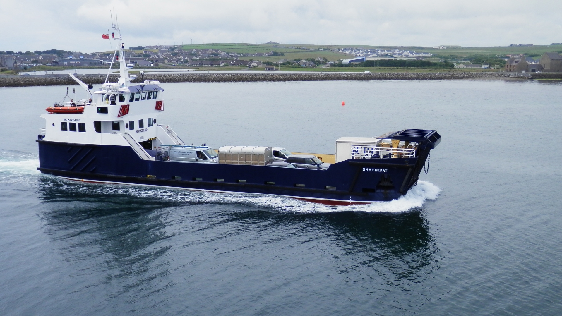 The Shapinsay Ferry Credit David Hibbert Orkney Islands Council