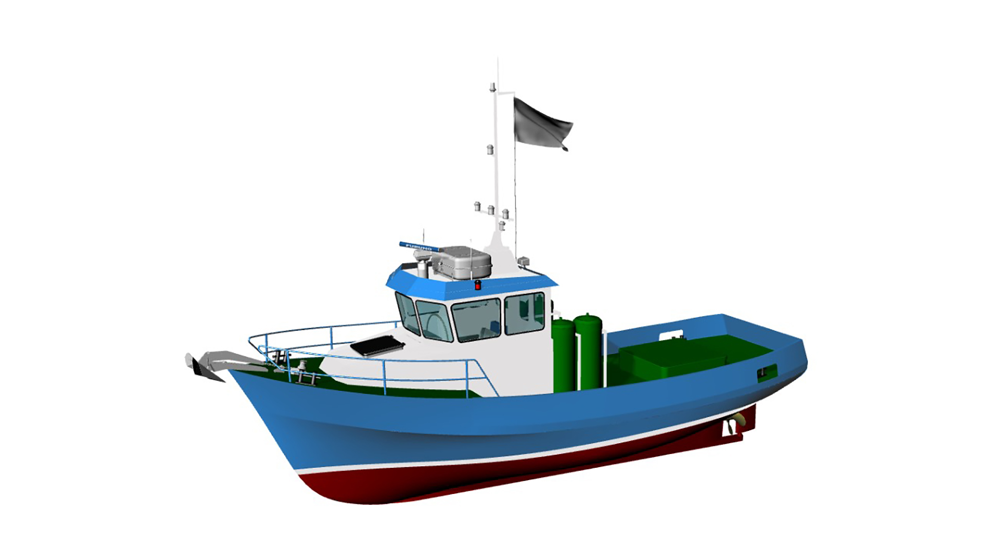 H2 SEAS EC HORIZONS hydrogen fishing vessel